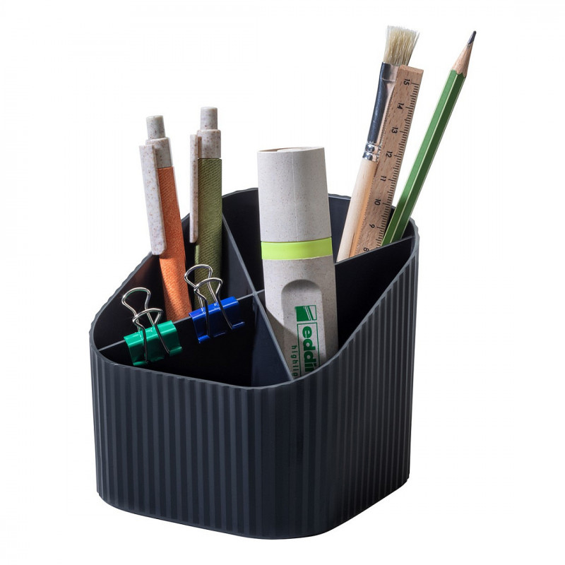 Portapenne HAN 11,1 x 11,1 x 10,5 cm nero
