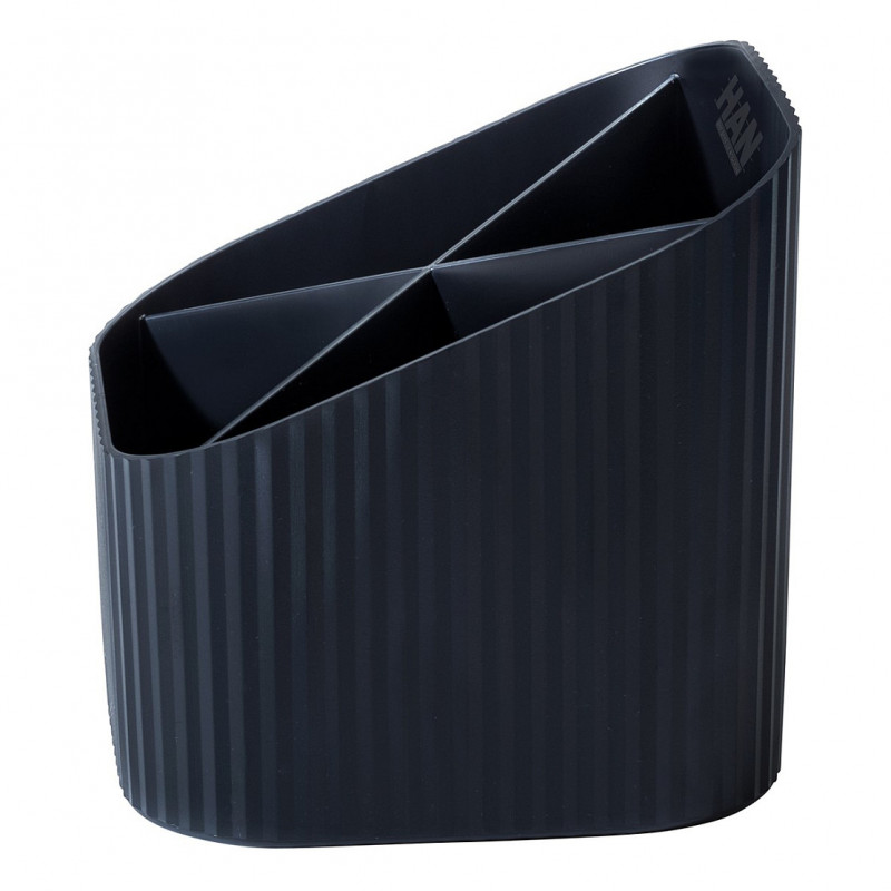 Portapenne HAN 11,1 x 11,1 x 10,5 cm nero