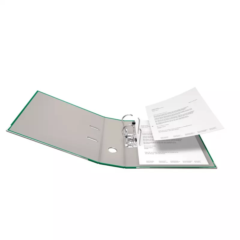 FALKEN Color raccoglitore, plastica, 8 cm, DIN A4, verde