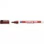 edding 400 Pennarello indelebile, 1 mm punta tonda, ricaricabile, marrone