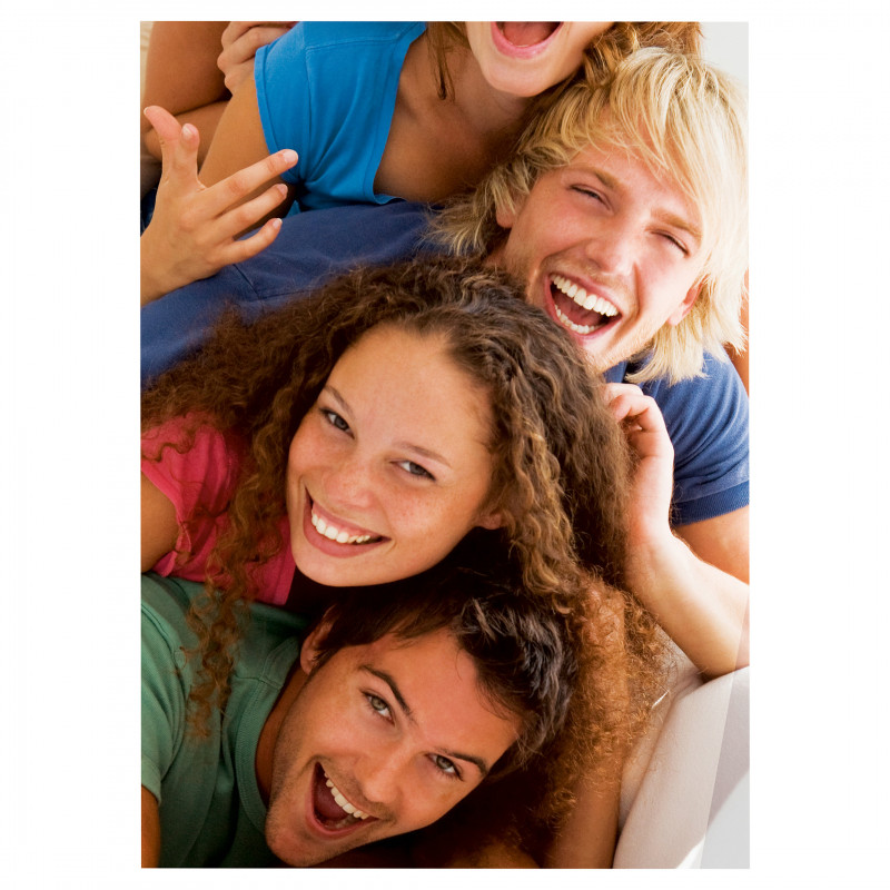 Avery Zweckform Everyday 2496 carta fotografica A4, 180 g/m², bianca, 100 fogli