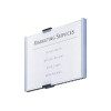 Durable INFO SIGN targhetta da porta, 210 x 148,5 mm, argento metallizzato (480523)