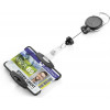 DURABLE portabadge con yo-yo EXTRA FORTE per 1 tessera, nero (868901)