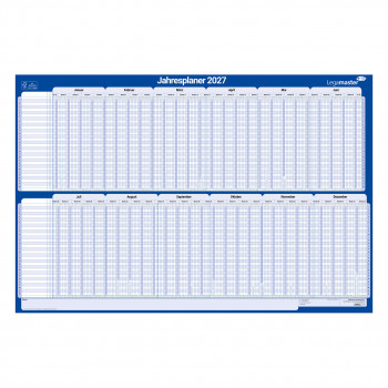 Legamaster pianificatore annuale progetti, layout mensile, 90 x 60 cm