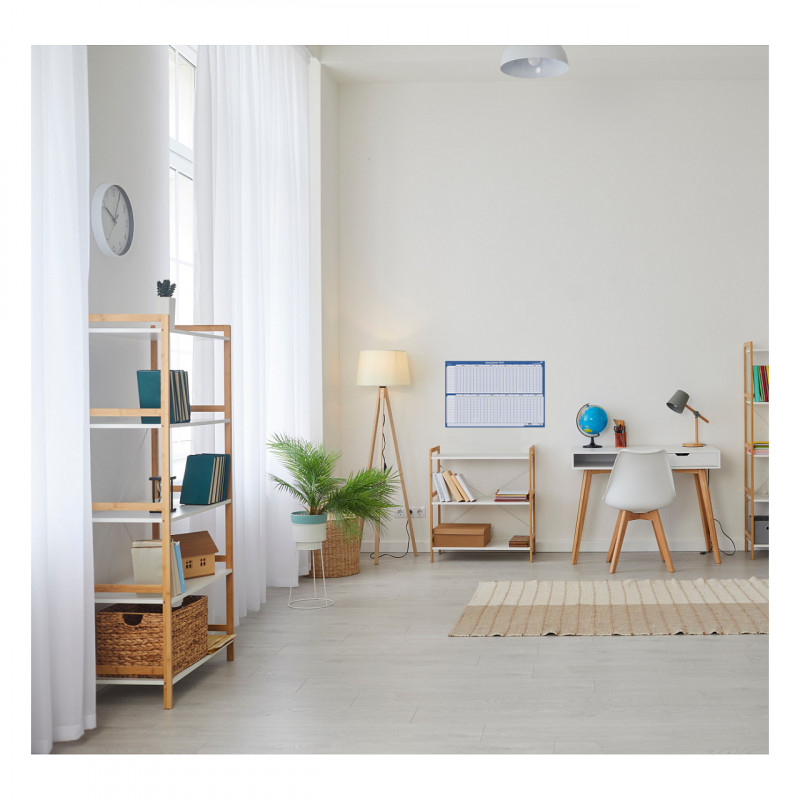 Legamaster pianificatore annuale progetti, layout mensile, 90 x 60 cm
