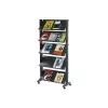 PAPERFLOW espositore portadepliant nero DIN A4 85,5 x 38,5 x 167,5 cm