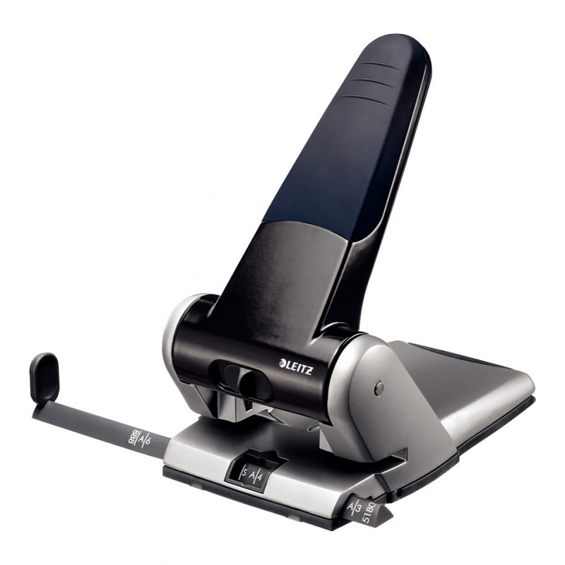 Leitz 5180 Perforatore per archiviazione, nero
