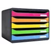 Exacompta scatola con cassetti 308798D DIN A4 formato orizzontale 35,5 x 27,0 x 27,1 cm