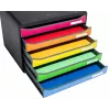 Exacompta scatola con cassetti 308798D DIN A4 formato orizzontale 35,5 x 27,0 x 27,1 cm