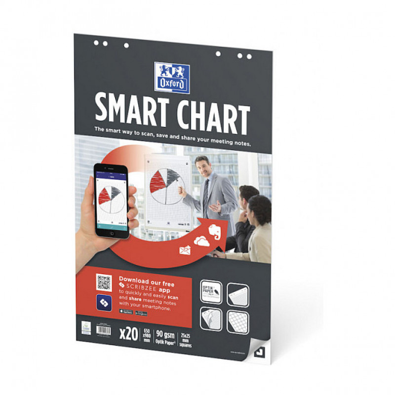 Oxford carta per flipchart, 90 g/m² (400096278)