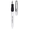 herlitz penna stilografica a cartucce, bianca