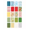 folia blocco a motivi Natale, 270 g/m², colori assortiti