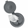 Nobo salviette detergenti per lavagna bianca, dispenser in plastica riciclata, 100 salviette