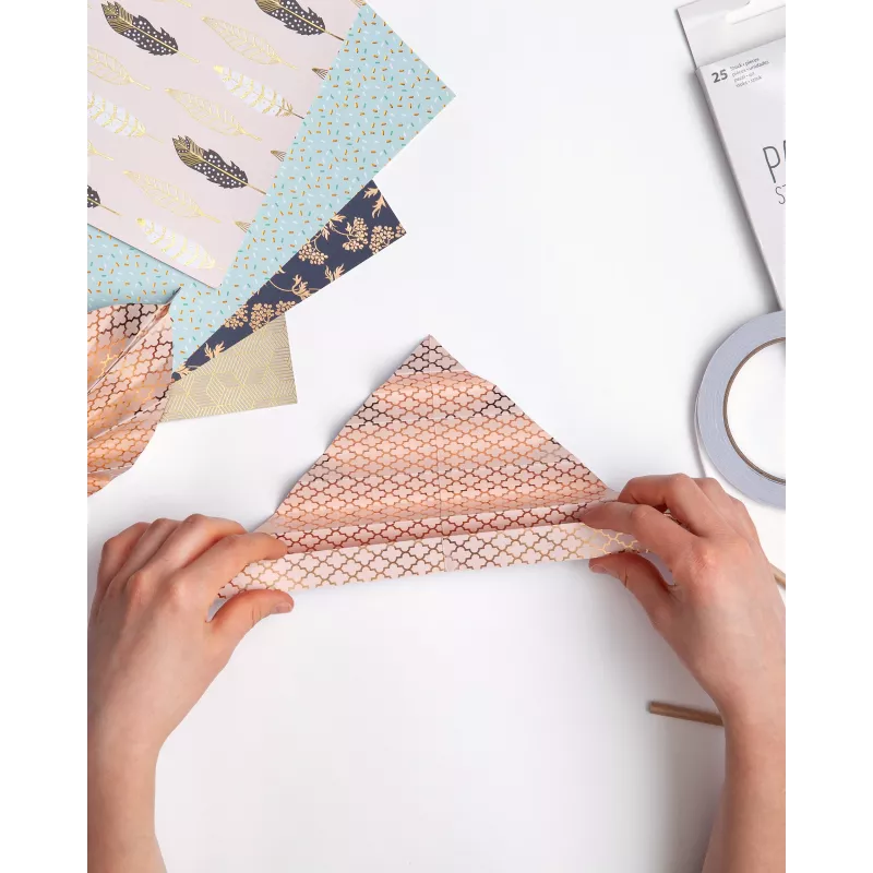 folia blocco carta a motivi DIN A4, 165 g/m²