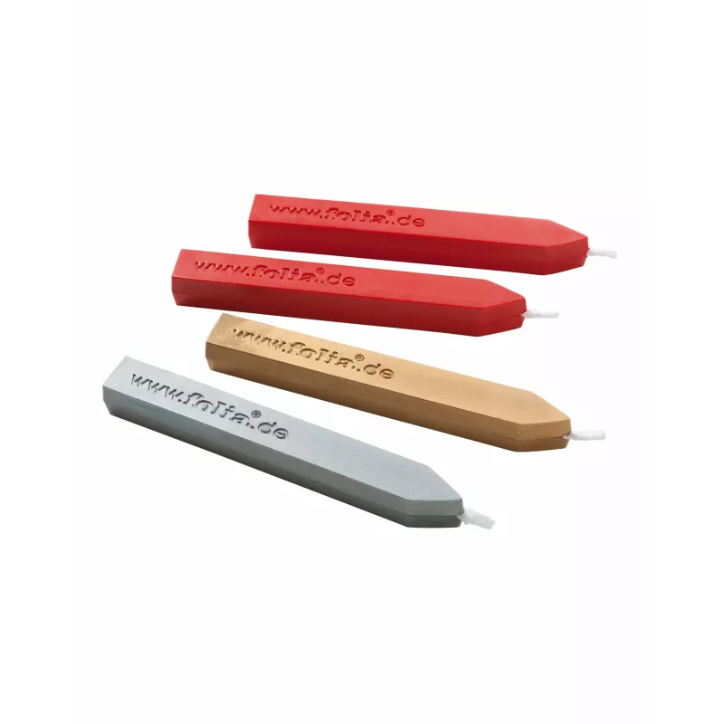 folia set sigilli, rosso, argento, oro