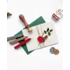 folia set sigilli, rosso, argento, oro