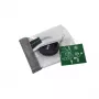 FolderSys buste con chiusura a pressione, trasparenti, 9,50 x 13 cm