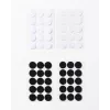 Folia punti a velcro, nero e bianco (2301)