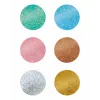 folia tamponi 6x 2,4 x 2,4 cm oro, argento, rame, rosso, blu, verde
