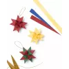 folia carta pieghevole per stelle di Fröbel, mini, miscela colorata