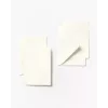 Folia biglietti pieghevoli, bianco perla, 5 pz.