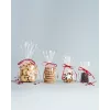 folia sacchetti cellophane 9.5 x 16.0 cm trasparente con stampa oro
