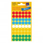 AVERY Zweckform Etichette circolari 3088, colori assortiti, Ø 12 mm, 270 pezzi
