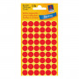 AVERY Zweckform Etichette circolari 3141, rosso, Ø 12 mm, 270 pezzi