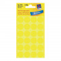 AVERY Zweckform Etichette circolari 3007, giallo, Ø 18 mm, 96 pezzi