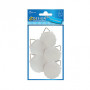 AVERY Zweckform Gancio adesivo per quadri 3731, 40 mm, bianco, max. 1,2 kg
