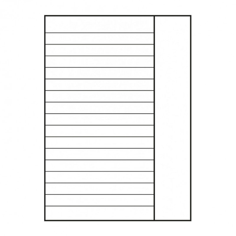 OXFORD Quaderno doppio a righe DIN A4 32 fogli