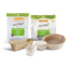 Guardini Vassoio di carta bianco set da 3 Easy Bake Bio 22x32cm
