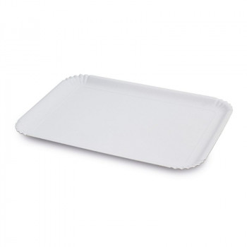 Guardini Vassoio di carta bianco set 2 pz. Easy Bake 28 x 42 cm