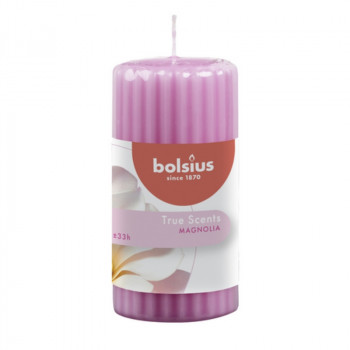 Bolsius True Scents candela profumata cilindro Ø58 x 120 mm, magnolia