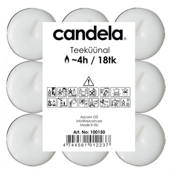 Candela lumini, 18 pz.