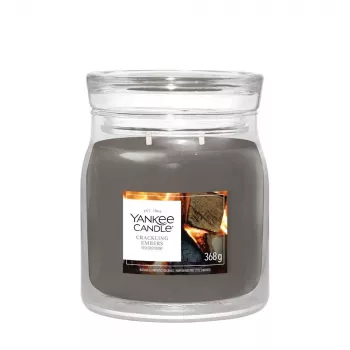 Yankee Candle Crackling Embers candela, media