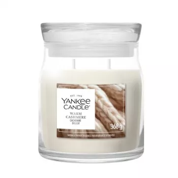 Yankee Candle Warm Cashmere candela, media