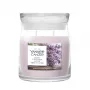 Yankee Candle Dried Lavender & Oak candela, media