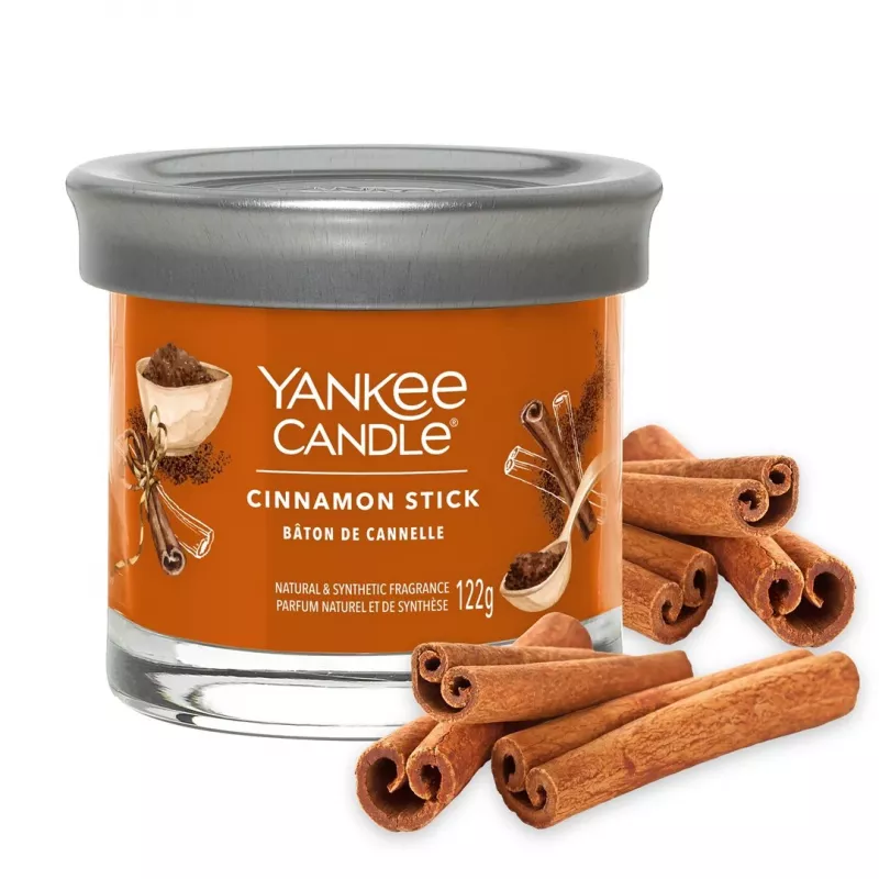Yankee Candle Cinnamon Stick candela tumbler con 1 stoppino