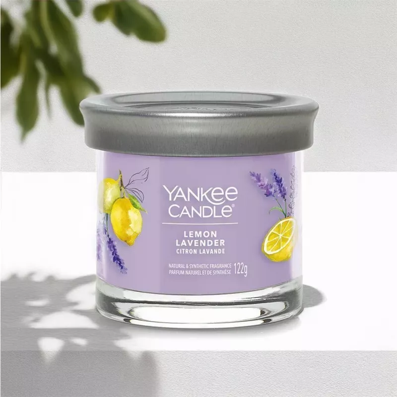 Yankee Candle Lemon Lavender candela, piccola