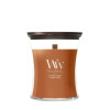 WoodWick Saffron Smoke candela, media