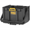 DeWALT DWST08061-1 ToughSystem 2.0 valigetta portautensili con illuminazione, 14 l, nero/giallo