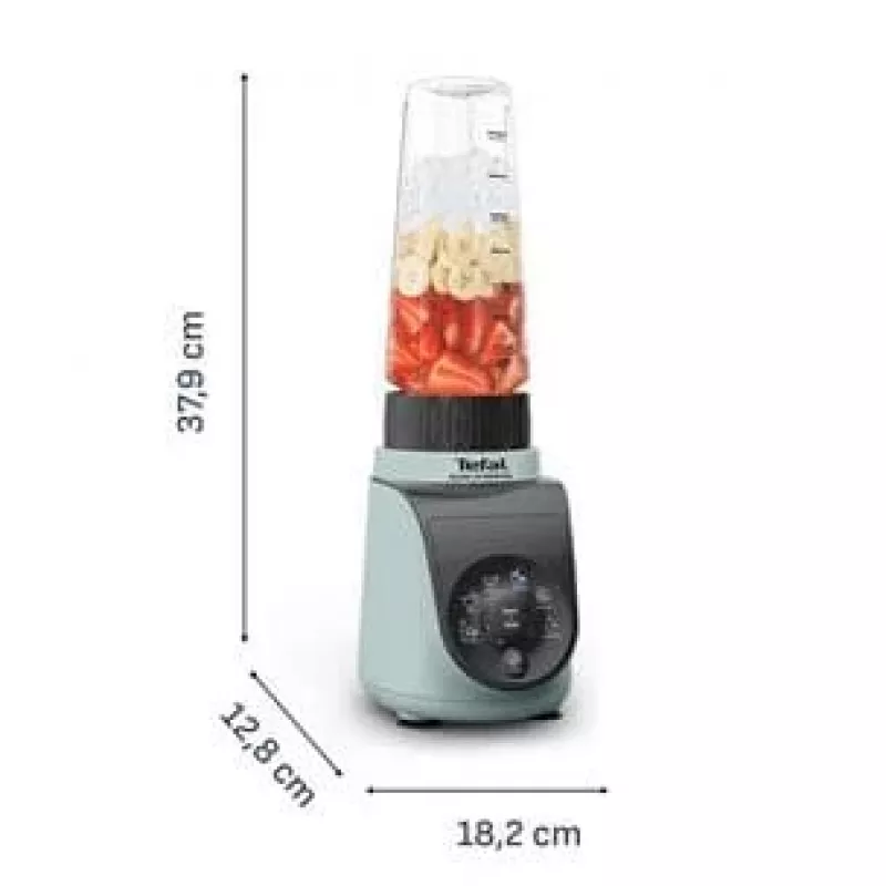 TEFAL Blend Up Essential frullatore, 800 W, blu