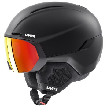 UVEX Horizon CV casco da sci, nero, 55-59 cm (56/6/341/10)