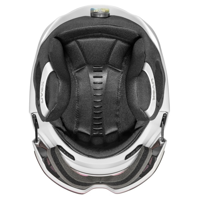 UVEX Horizon CV casco da sci, bianco, 55-59 cm (56/6/341/11)