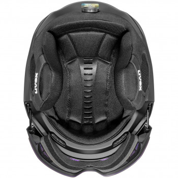 UVEX Horizon CV casco da sci, nero, 59-62 cm (56/6/341/10)