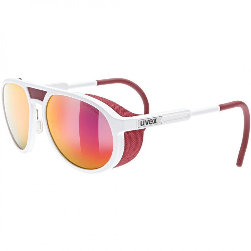 UVEX MTN Classic P occhiali da sole sportivi, bianco