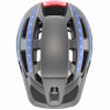 UVEX Finale Light 2.0 casco da bici, grigio/rosso, 52-57