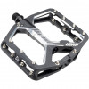 Leatt AllMtn 6.0 Flat pedali da bici, piattaforma stretta 114x100 mm, nero