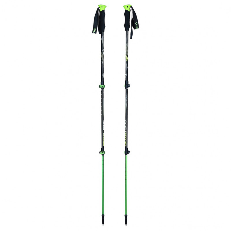 Bastoncini da trekking Viking Kivi per adulti, verde